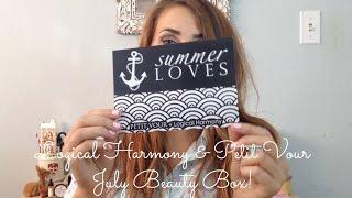 LogicalHarmony.net - July Petit Vour Beauty Box co-curated by Tashina Combs of Logical Harmony!