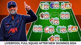 Liverpool New Full Squad With Latest Possible Transfer Targets in January 2024  LFC Transfer News