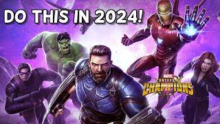 Set Targets in Game To Achieve More in 2024 | Marvel Contest of Champions