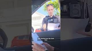 Sovereign Citizen confronts police over their 'car registration'