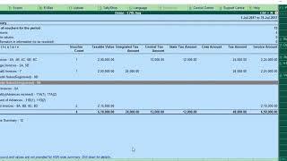 How to File GSTR 1   From Tally entries to upload of Gst R1 Learn To Clear Tax By STT