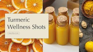 Turmeric Wellness Shots | a great boost to your wellness!