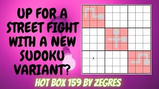 How to solve a new sudoku variant : "The Hot Box 159" ?