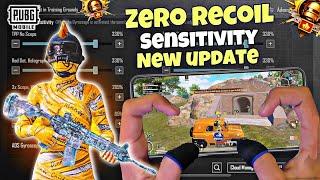 PUBG 2024 NO RECOILZERO RECOIL SENSITIVITY CODE | BGMI BEST SENSITIVITY SETTINGS.