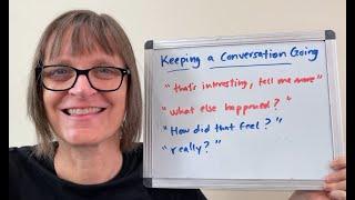 How to Keep a Conversation Going: Live Q & A for Fluent Speaking in American English