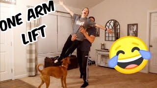 ONE ARM LIFT AND CARRY CHALLENGE! TikTok