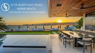 FOR SALE • 5718 NORTH BAY ROAD • MIAMI BEACH • DHS