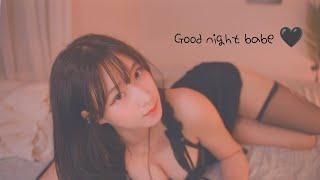 [Tascam Asmr] your Korean GF put you to sleep 