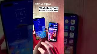 Which Phone takes Better Screenshot? | SK Tech Official #shorts