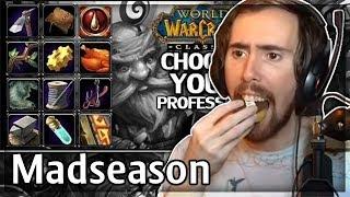 Asmongold Reacts to "WoW Classic Profession Picking Guide" Parts 1 and 2 by MadSeasonShow