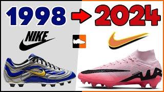 Evolution of Nike Mercurial Football Boots! Ronaldo, Mbappe & Neymar