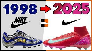 Evolution of Nike Mercurial Football Boots! Ronaldo, Mbappe & Neymar