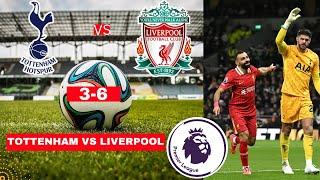 Tottenham vs Liverpool 3-6 Live Stream Premier League EPL Football Match Score Commentary Highlights