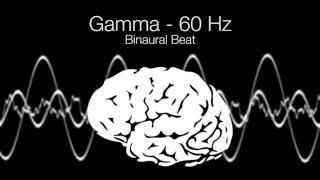 'Genius' Gamma Binaural Beat - 60Hz (1h Pure)