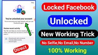 facebook lock ho gaya hai unlock kaise kare| how to unlock facebook account| facebook account locked