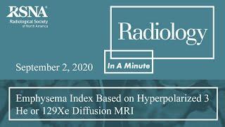 Hyperpolarized Diffusion MRI in COPD (Thoracic)