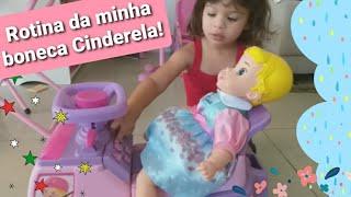 Brincando de boneca - A rotina da minha Cinderela!