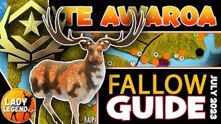 How to Spawn GREAT ONE FALLOW in TE AWAROA (Detailed Zone Guide)!!! - Call of the Wild