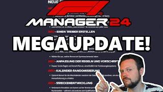 F1 MANAGER 2024 MEGAUPDATE  REGELWERK / ALLE FAHRER uvm. ANPASSEN  [ NEWS / GAMEPLAY / DEUTSCH ]