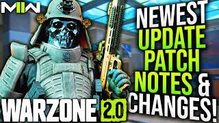 WARZONE: Full New UPDATE PATCH NOTES Revealed! (New Content Update & Gameplay Changes)