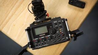 Quick look at my Tascam DR-60d Wireless solution - DSLR FILM NOOB