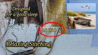 ASMR Stitching. Long video for Sleep