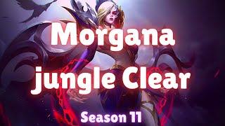 Morgana jungle Clear | Season 11 | Morgana jungle full clear Guide (best path) | Patch 11.8 PBE