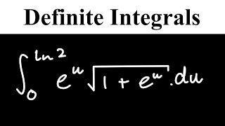 How to solve definite integrals (when you have to change bounds)