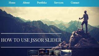 How to quickly Implement Jssor Slider in your project | jQuery Plugins Tutorial