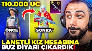 YILLARDIR BUZ DİYARI ÇIKMAYAN LANETLİ HESABA ÇIKARTIP FULLEDİK! (110.000 UC) | PUBG MOBILE