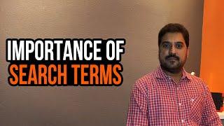 Importance of Search Terms | What are Amazon backend keywords?