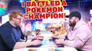 I challenged a Pokémon TCG Champion to a battle!