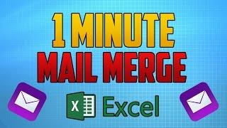 Excel 2016 : How to Do an Excel/Word Mail Merge