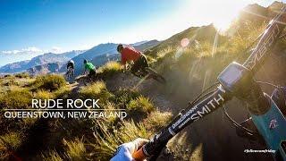 Mountain Biking Rude Rock Trail in Queenstown, New Zealand