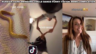 Funny Russian Song Circle Dancing Meme TikTok Compilation | Моя голова винтом - kostromin