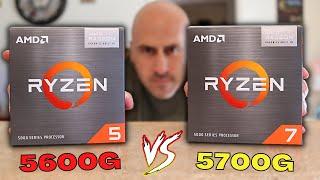 Ryzen 5 5600G vs Ryzen 7 5700G - CPU or APU?