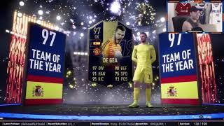 OMG | TWO TOTYs PACKED!! TOTY PACK OPENING HIGHLIGHTS ON RTG! - FIFA19