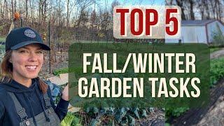 What to do in the Garden in Fall & Winter