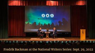 Fredrik Backman, Author of "A Man Called Ove" and "The Winners" Joins the National Writers Series