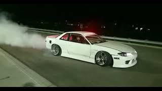 Turbo 1UZ S13 Burnout