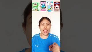 Minum susu clevo,ultra,Milo,cimory#shortvideo #short #mukbang #asmr#susu#minuman