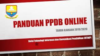 Panduan ppdb online Provinsi Jambi TA 2019