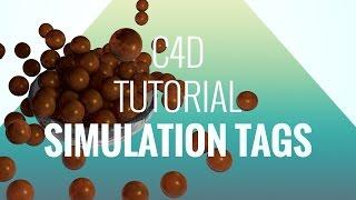 Cinema 4D Tutorial Simulation Tags