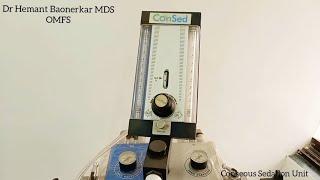 conscious sedation unit machine and parts