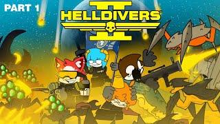 HELLDIVERS _PART 1_ FUNNY ANIMATION