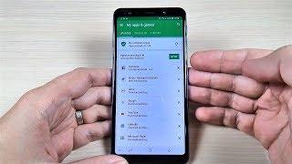 How to Update Apps on Samsung Galaxy A7 & A9 (2018)