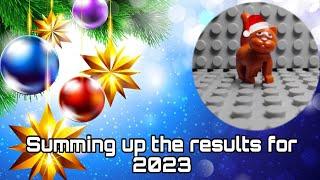 Summing up the results for 2023 with Orange Brick Cat 