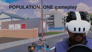 POPULATION: ONE game play - Training mode - Meta Quest 3