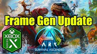 Ark Survival Ascended Xbox Series X Gameplay [Frame Gen Update] [Optimized] [Ray Tracing] Game Pass