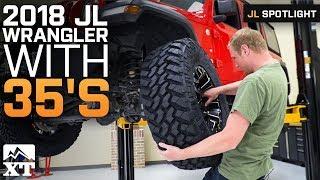 How To Fit 35" Tires on Your 2018 Jeep Wrangler JL